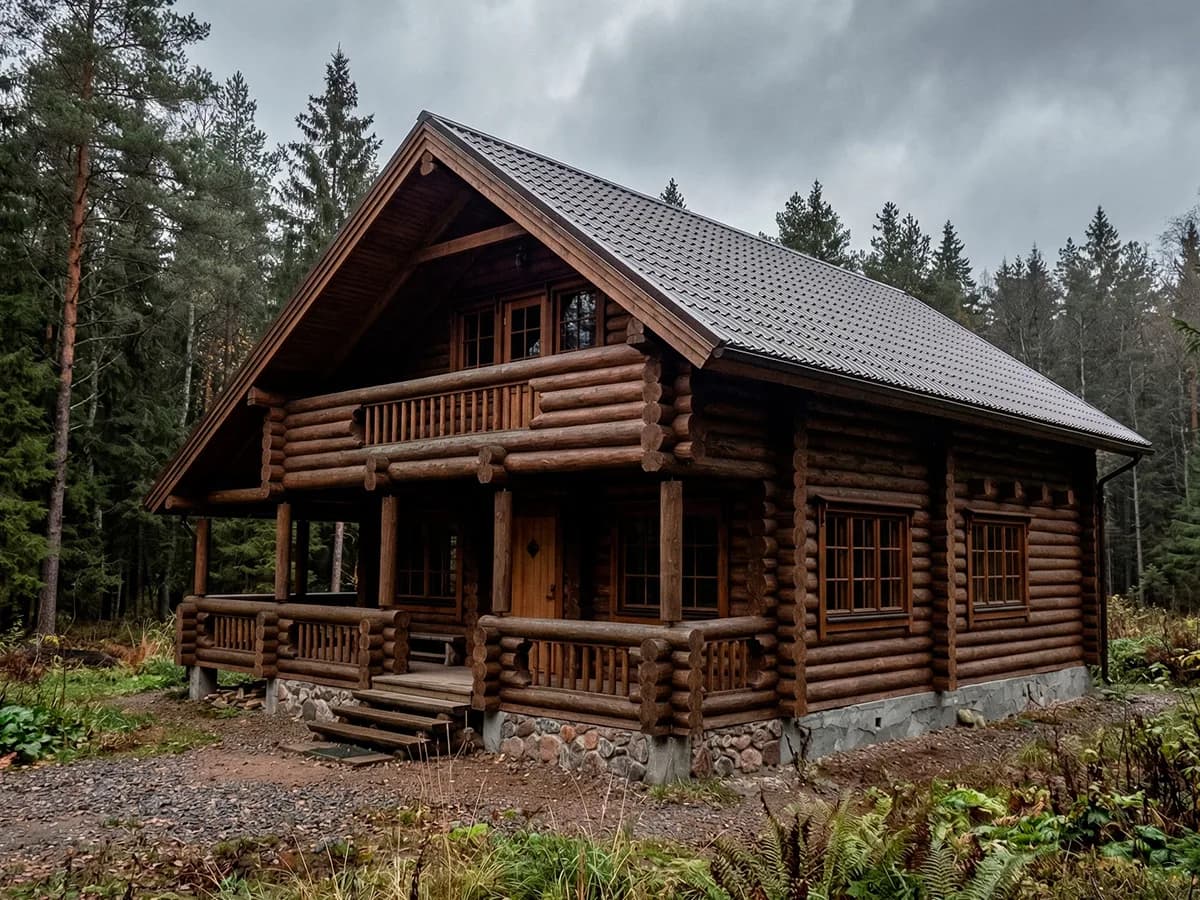 Дома из бруса — наши работы 2