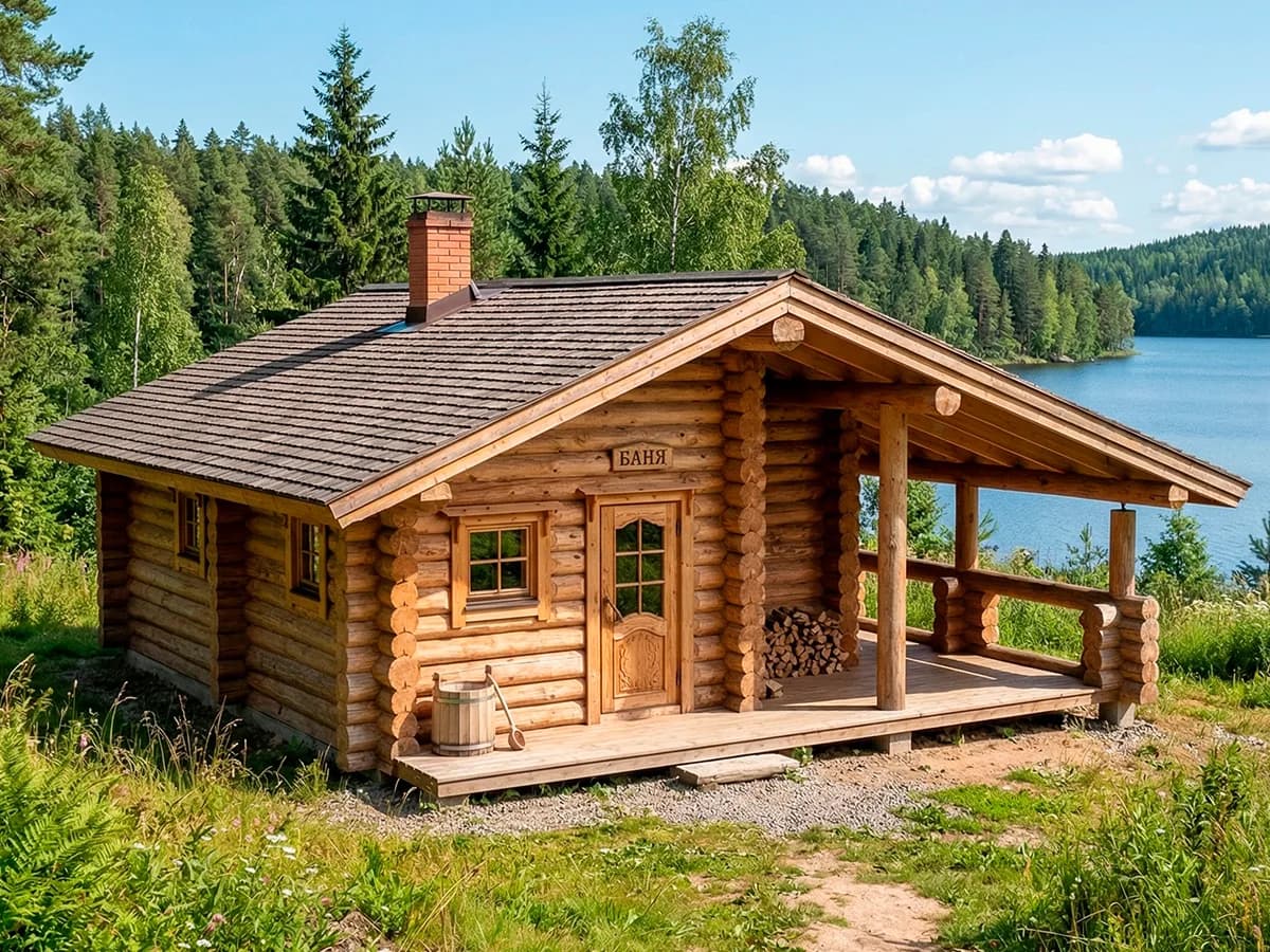 Дома из бруса — наши работы 6