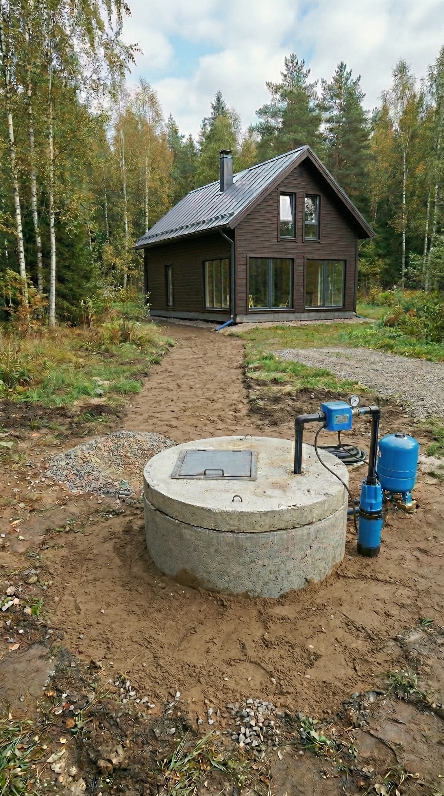 Устройство колодца под ключ