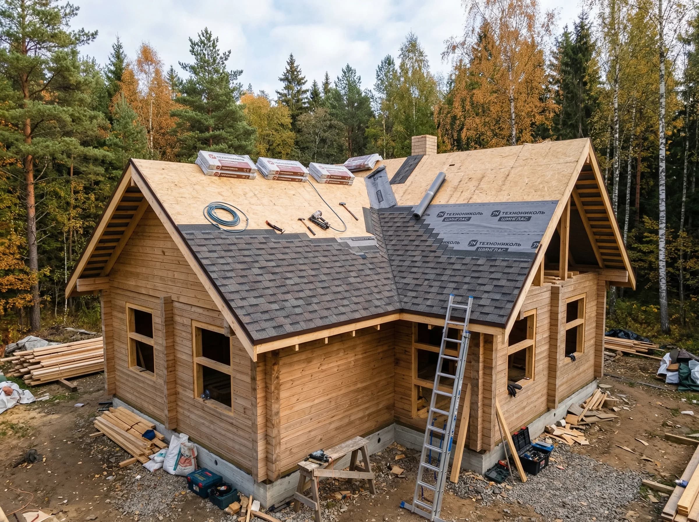 Примеры кровельных работ 2