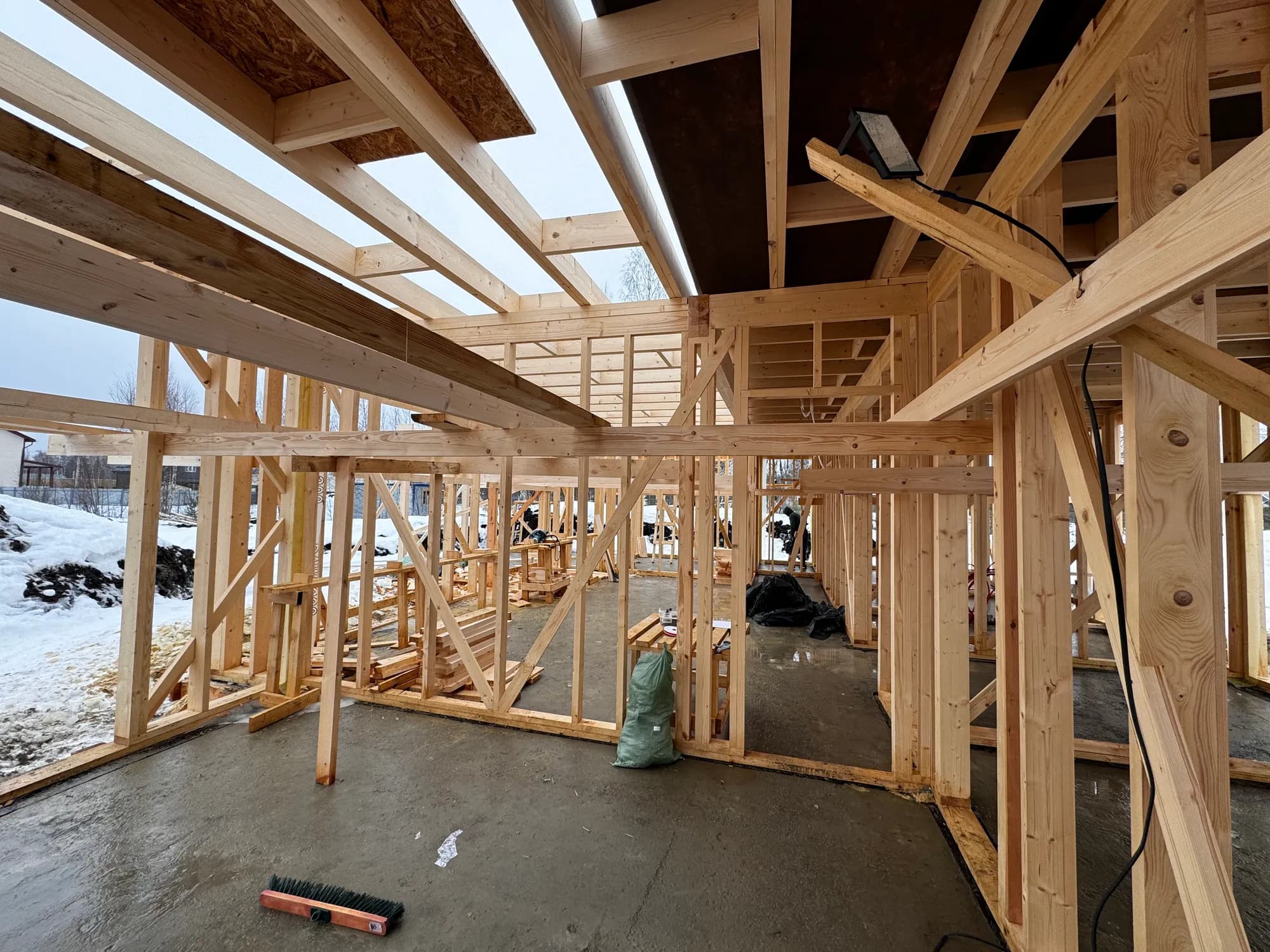 Каркасный дом, Белоостров 3