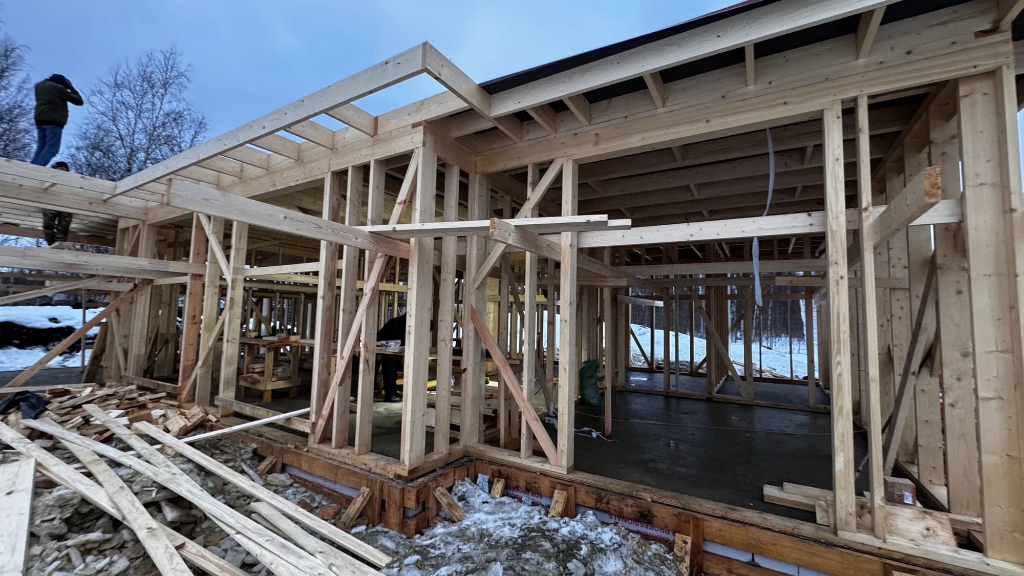 Каркасный дом, Белоостров 4