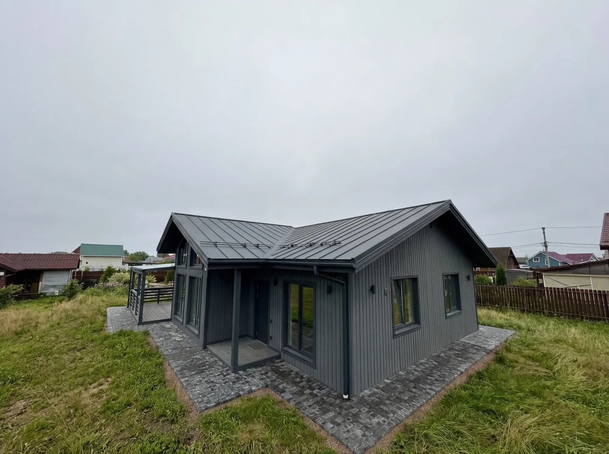 Строительство дома в к.п. "Иннола Парк"