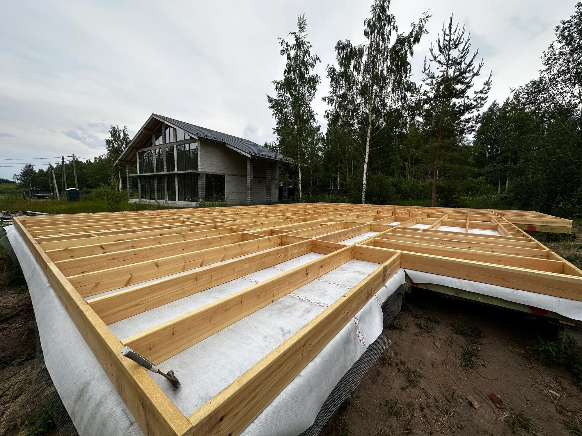 Каркасный дом в поселке "Отрадная Бухта" 3