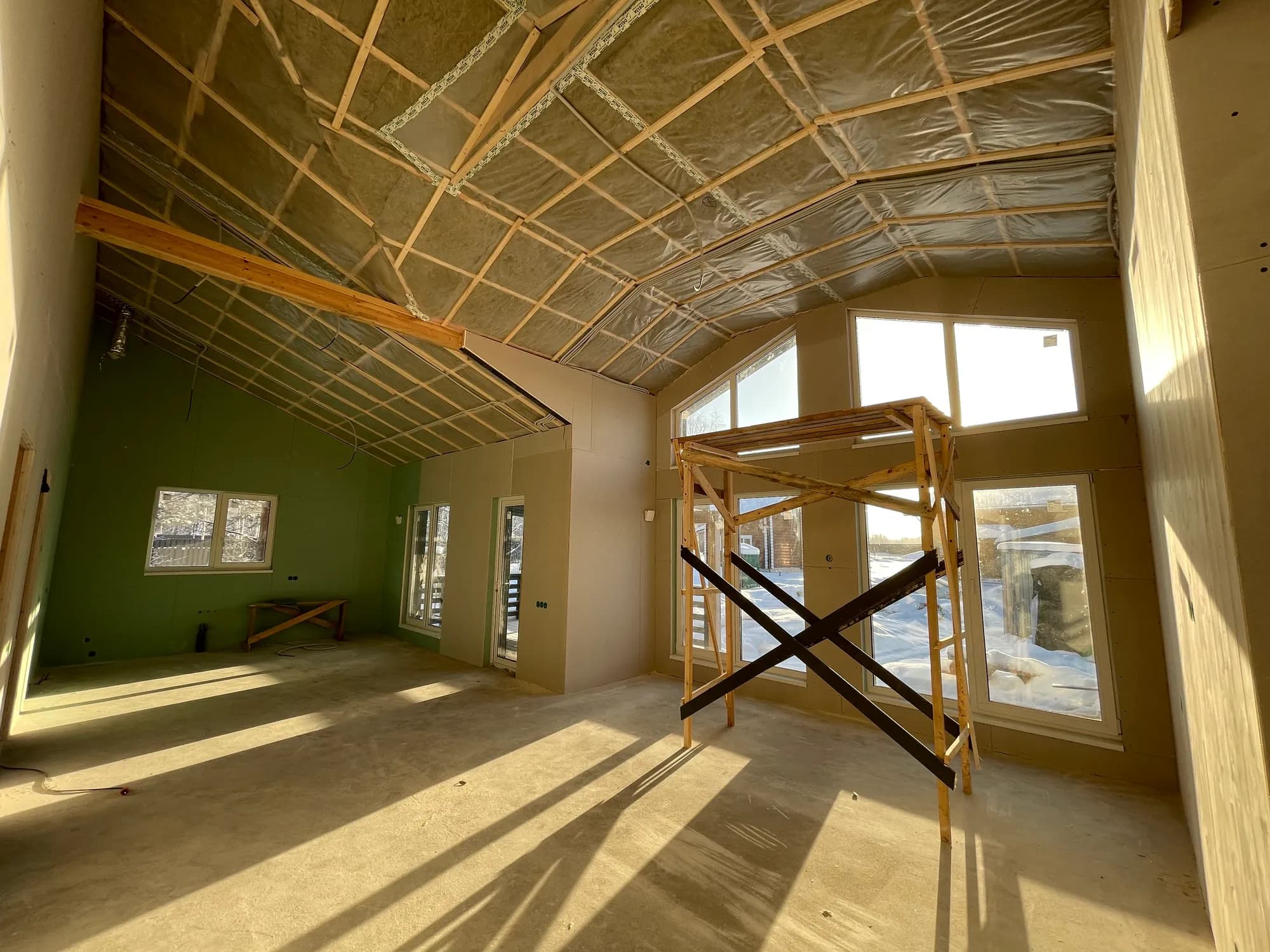 Каркасный дом в поселке "Отрадная Бухта" 7