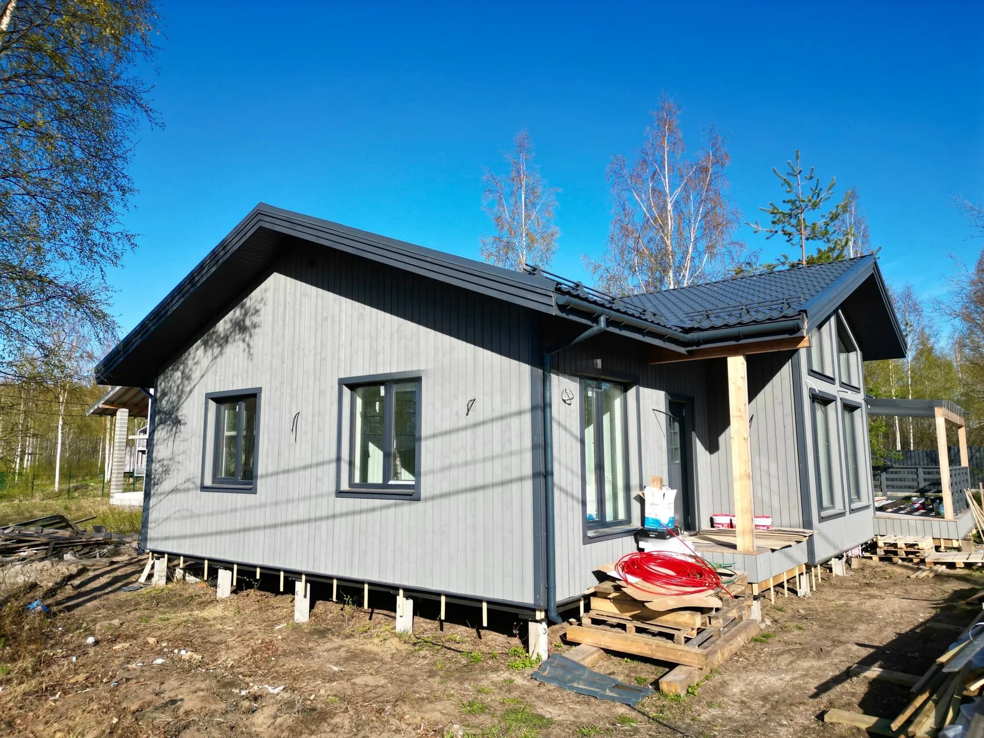 Каркасный дом в поселке "Отрадная Бухта" 9