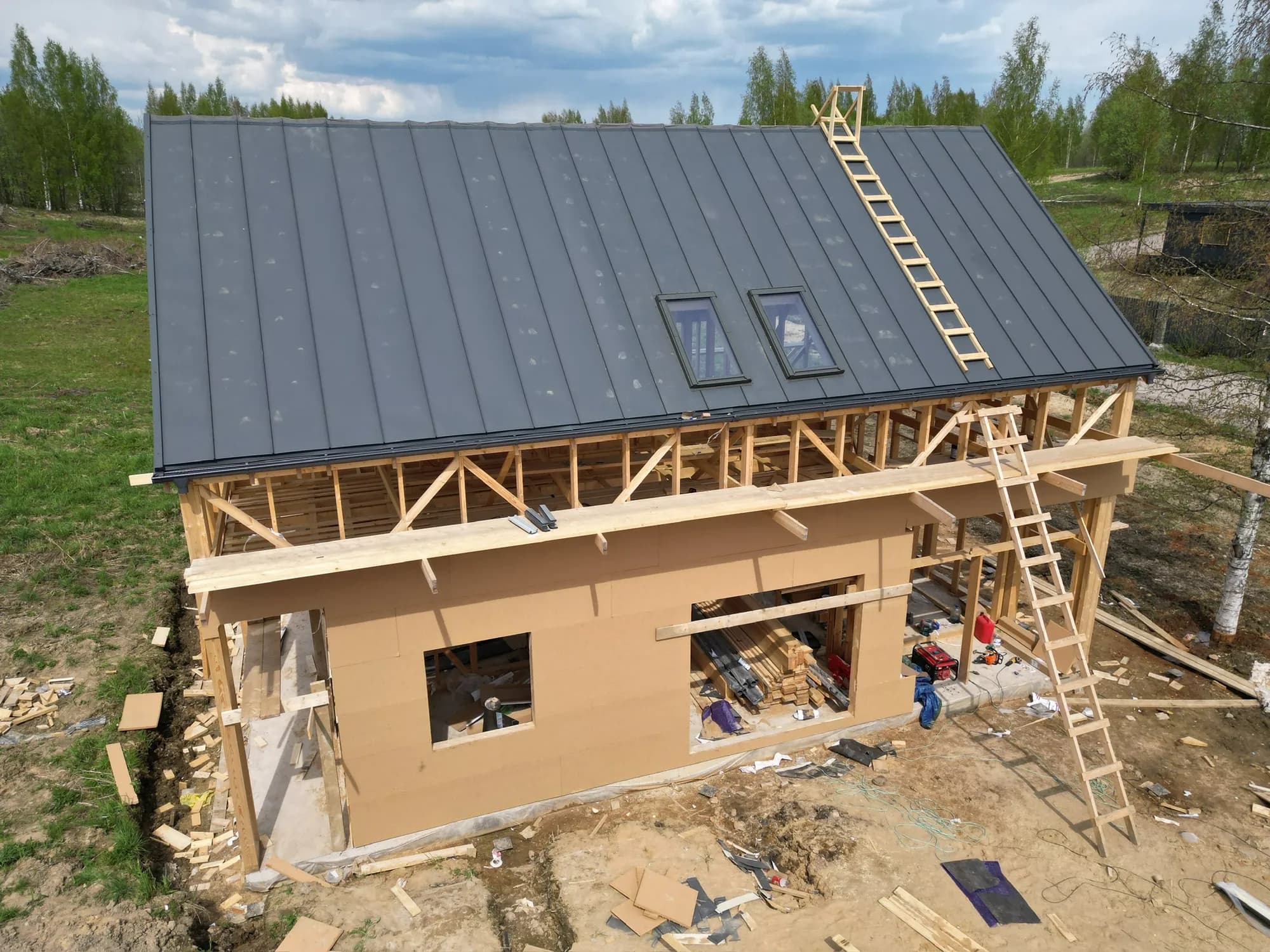 Каркасный дом в Токсово 3