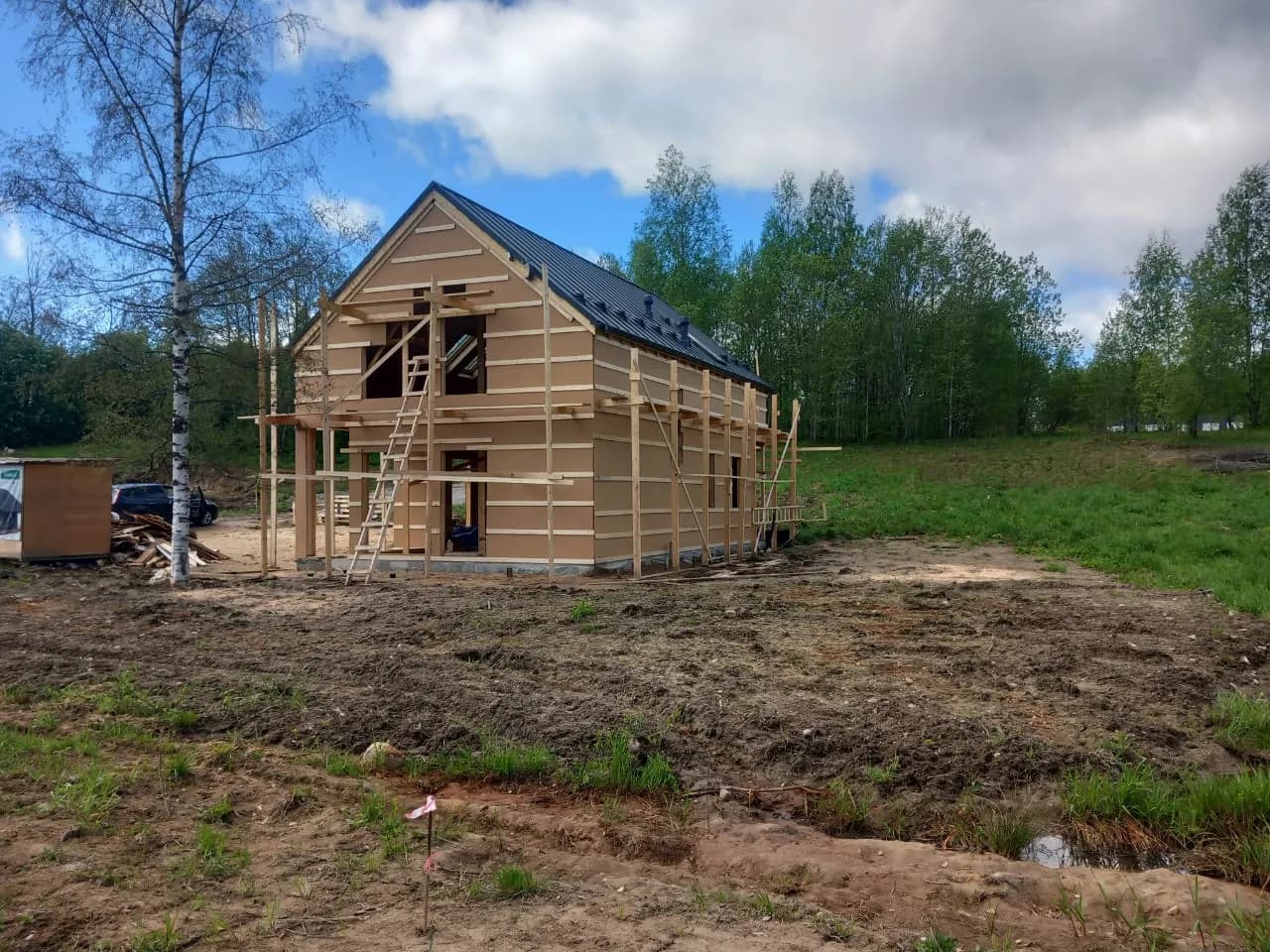 Каркасный дом в Токсово 5