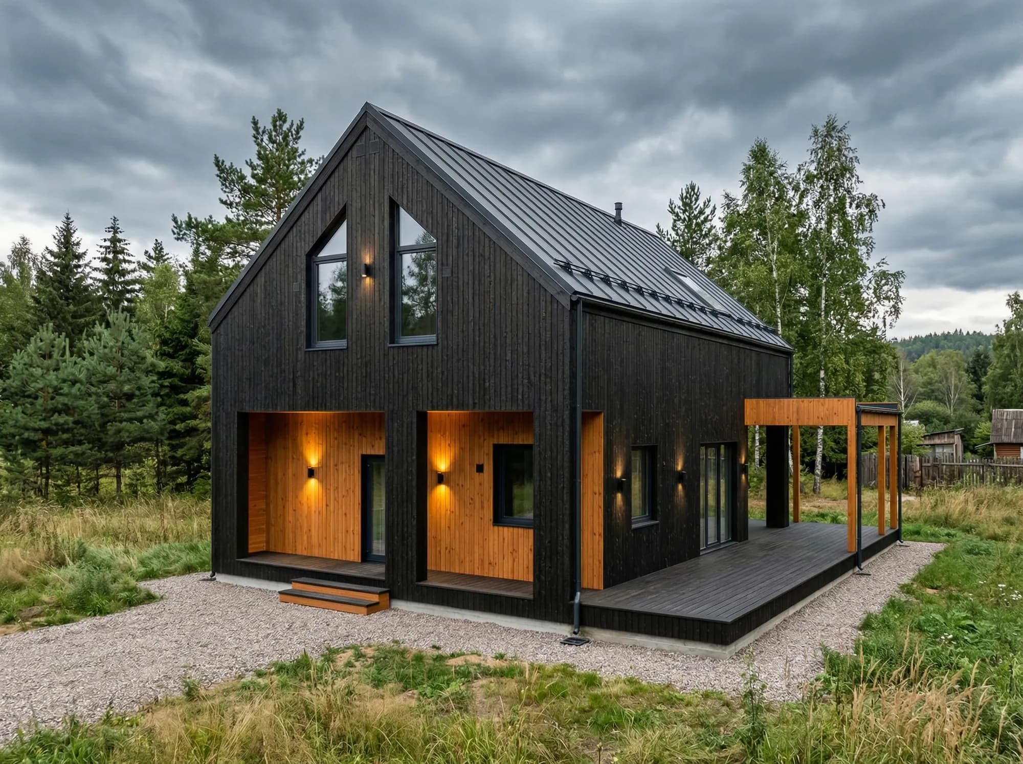 Каркасный дом в Токсово