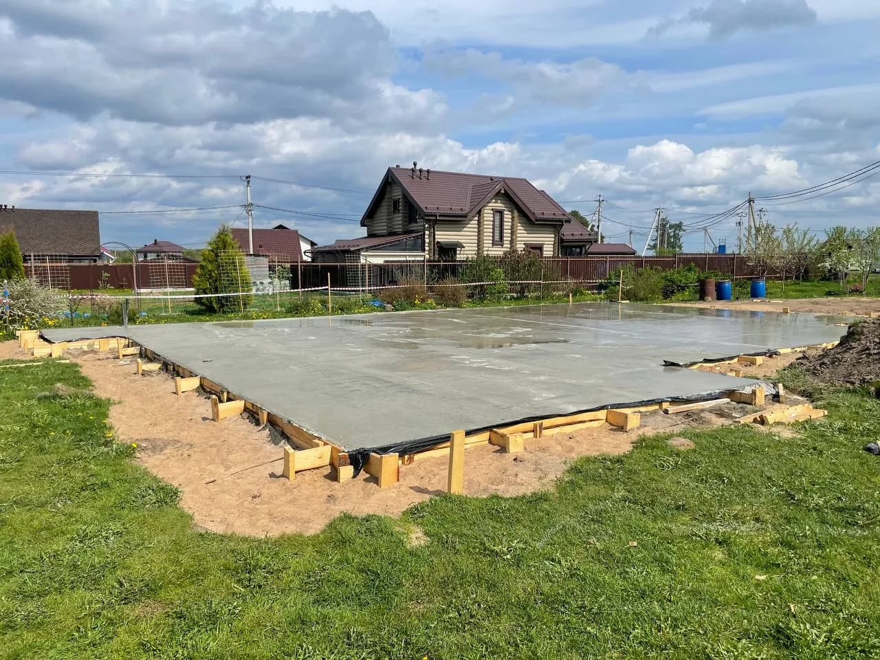 Строительство дома в к.п. "Иннола Парк" 2