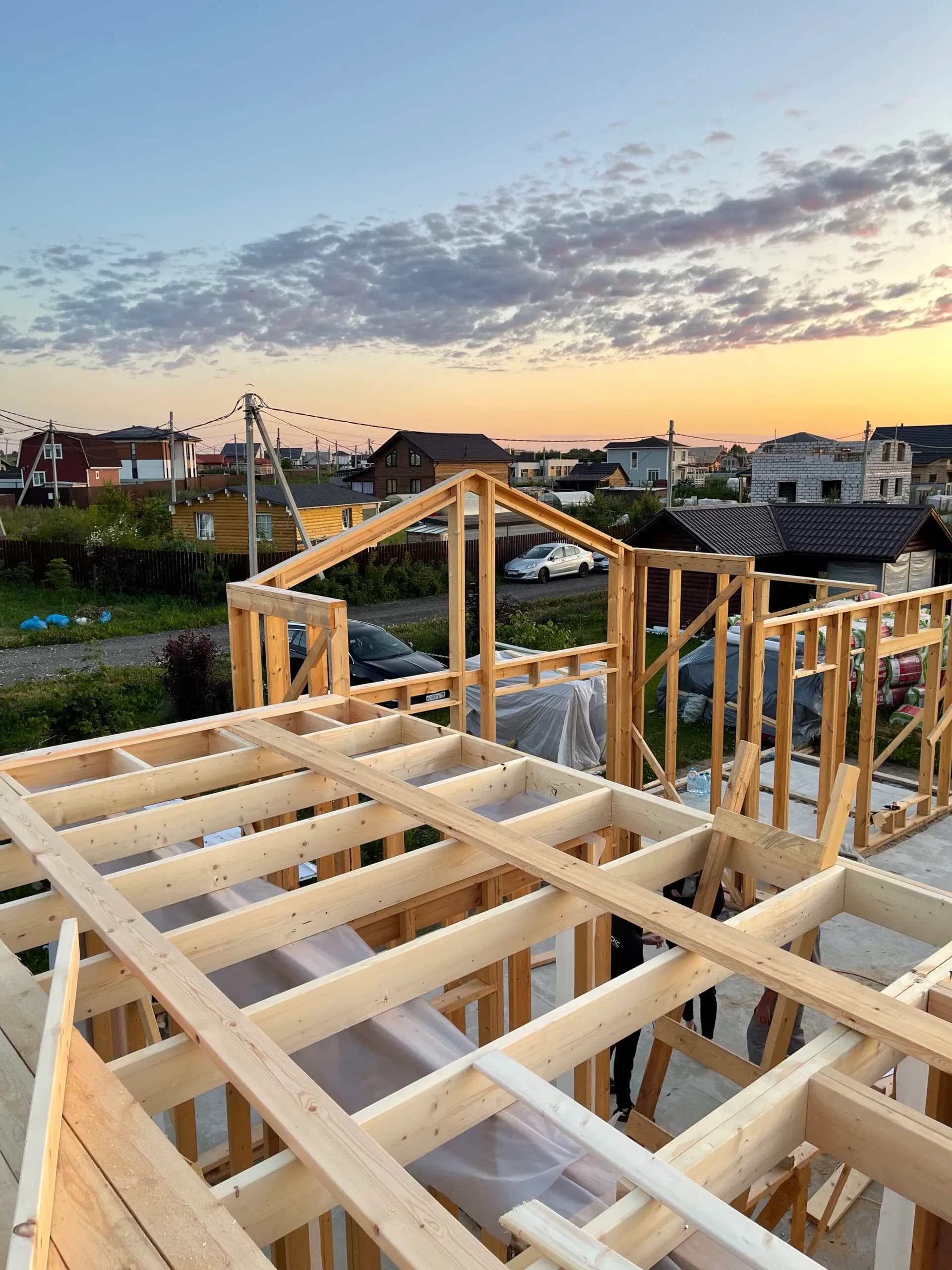 Строительство дома в к.п. "Иннола Парк" 4