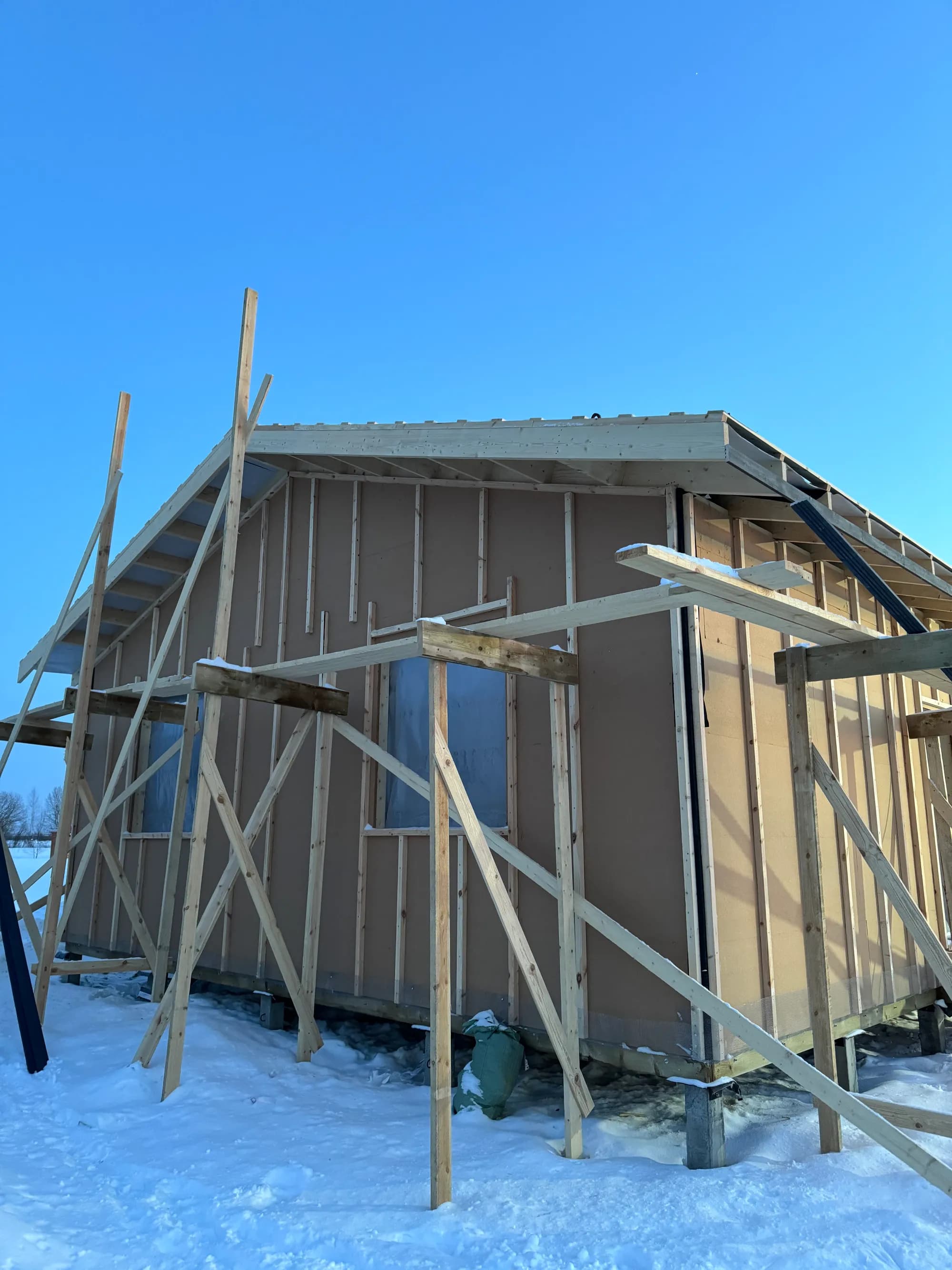 Одноэтажный каркасный дом в п. "Голубые Озёра" 5