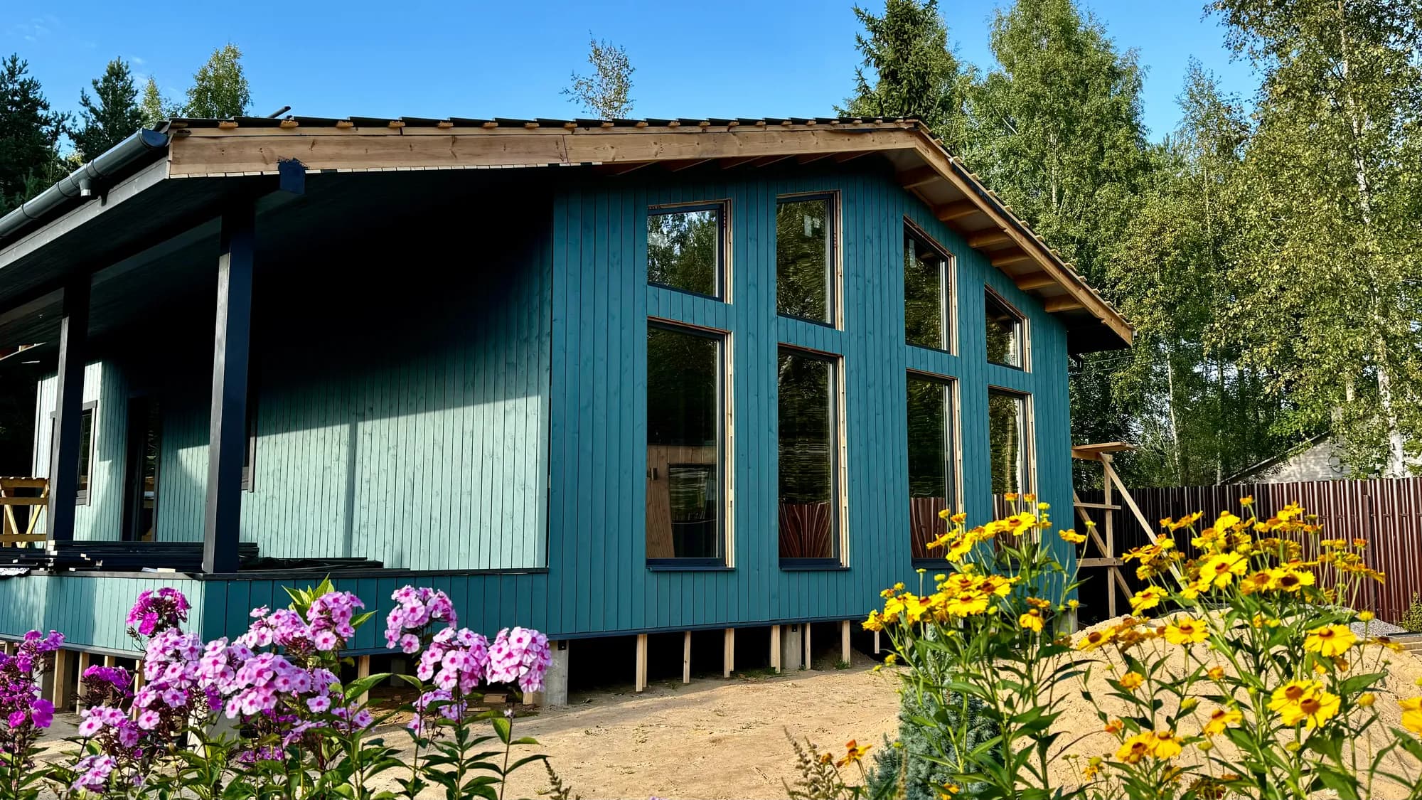 Каркасный дом 93 м² в Рощино 2