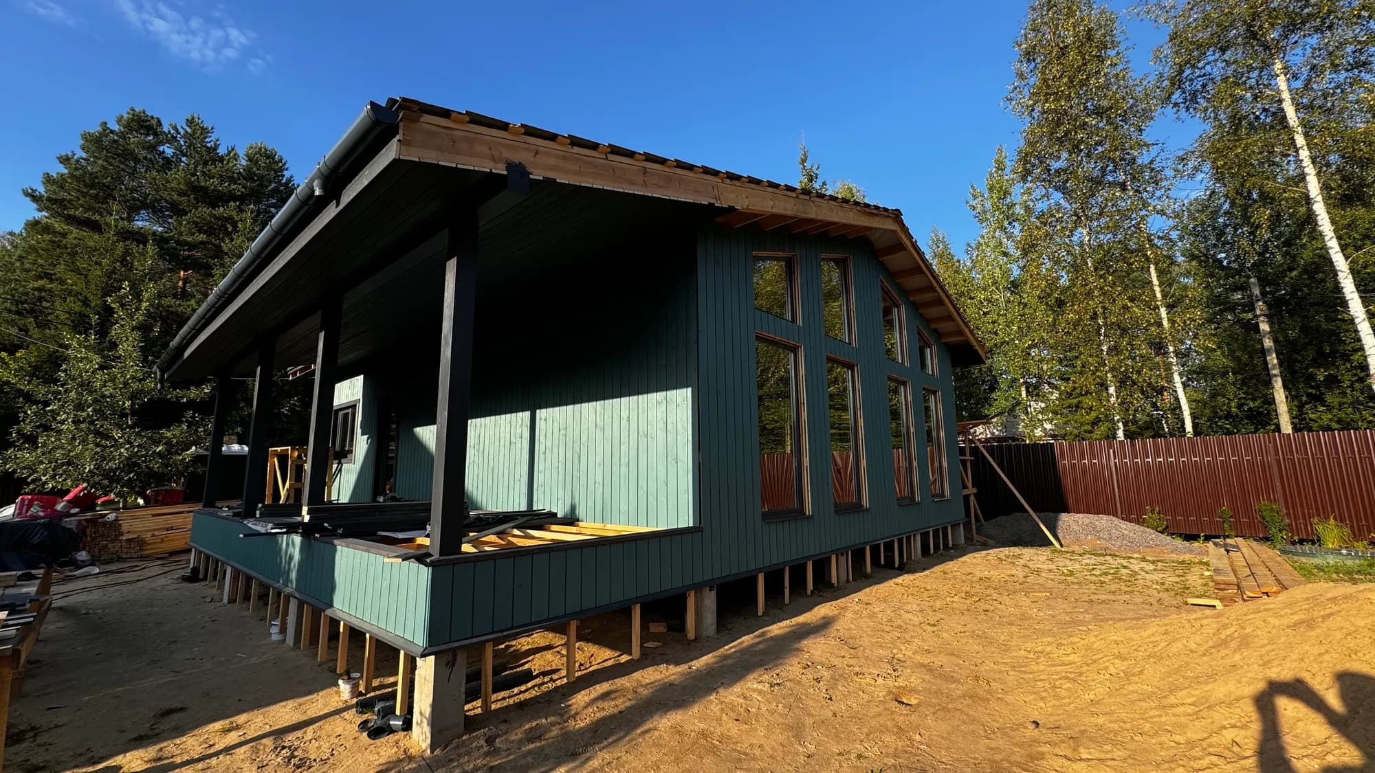 Каркасный дом 93 м² в Рощино 3