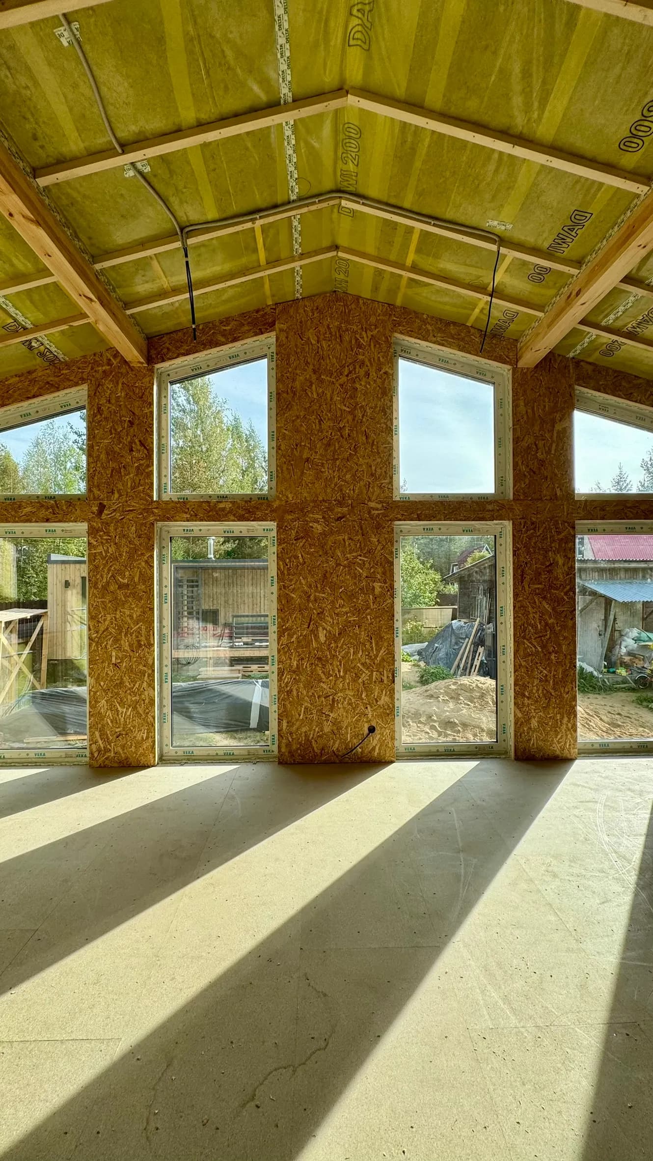 Каркасный дом 93 м² в Рощино 6